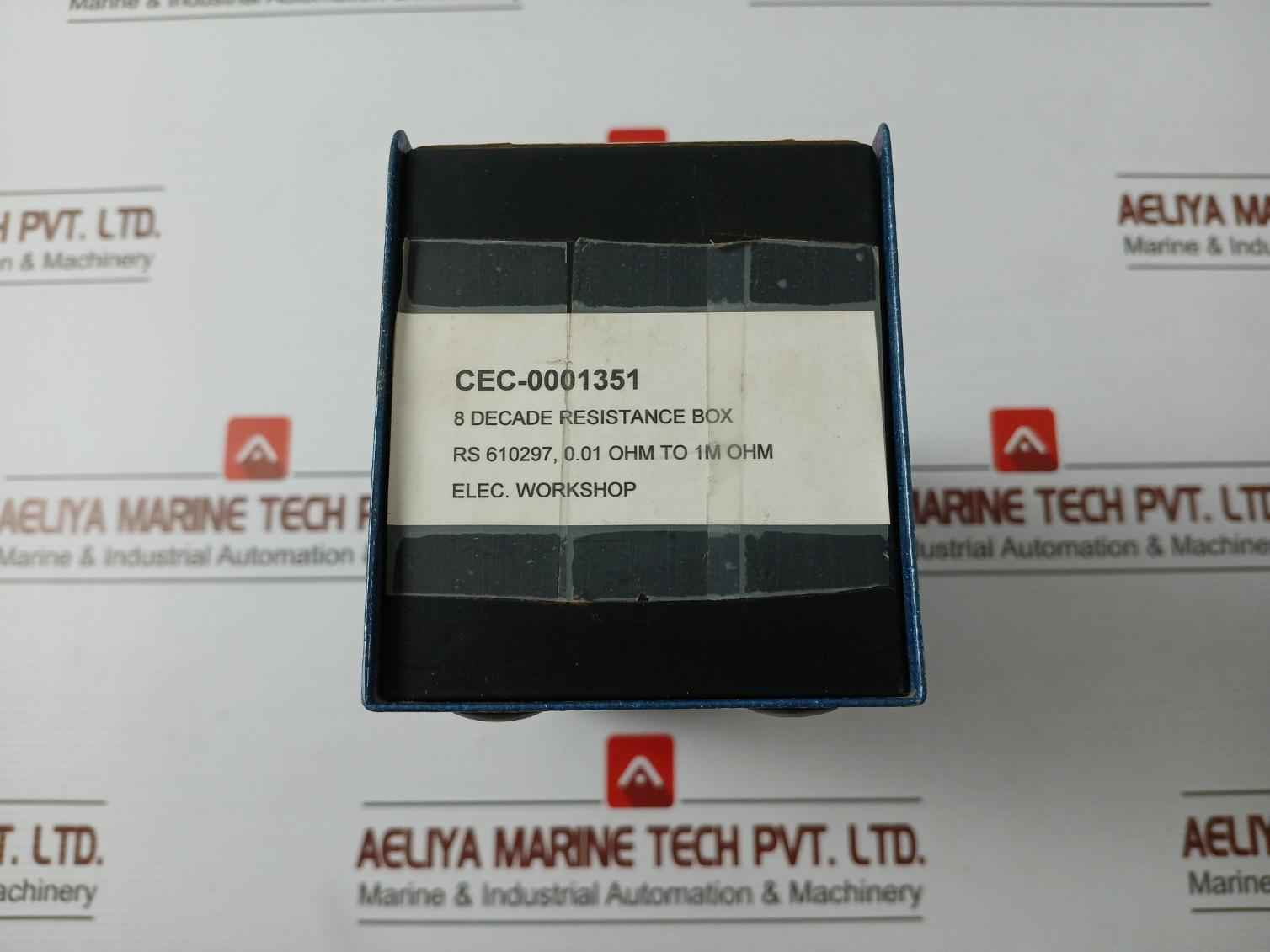 Time Electronics 1051 Resistance 8 Decade Box Cec-0001351