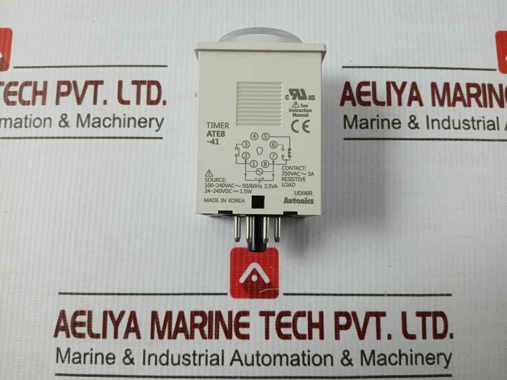 Timer Module 1S-1H,100-240Vac-50/60Hz Autonics Ate8-41