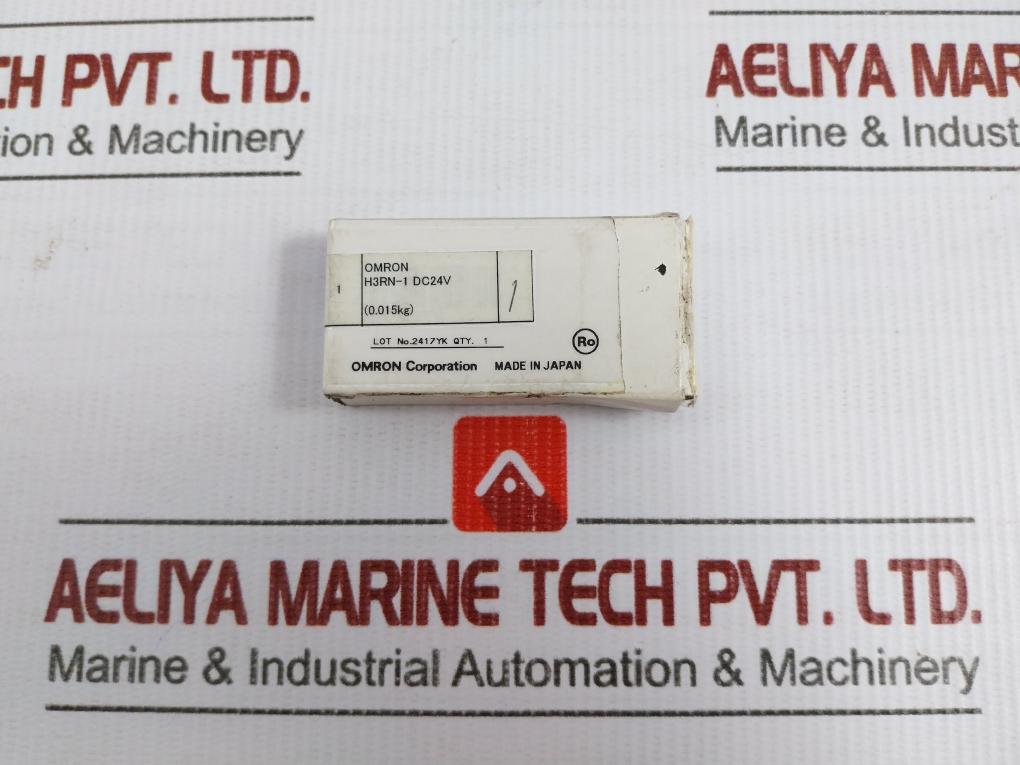 Timer Relay Time Range-0.1S-10Min Dc24V Omron H3Rn-1