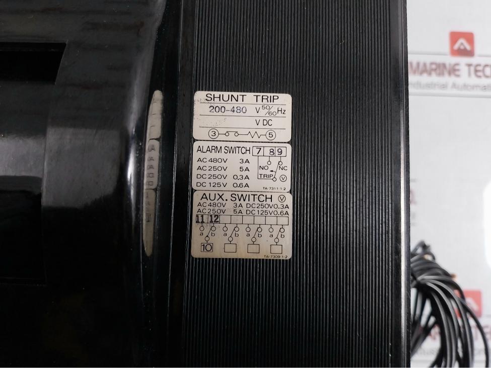 Tl-600 Terasaki Electric Circuit Breaker 200-480V 50/60Hz