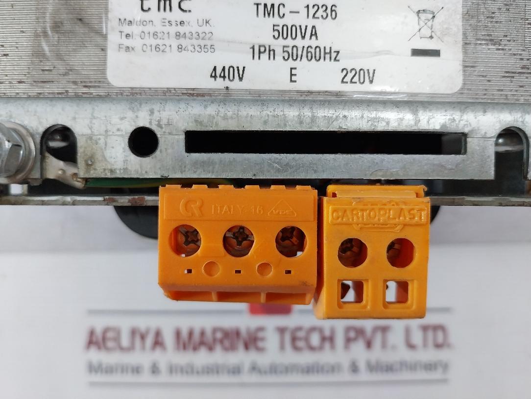 Tmc 0040610-1 Power Transformer 1Ph 50/60Hz 440V 220V 500Va