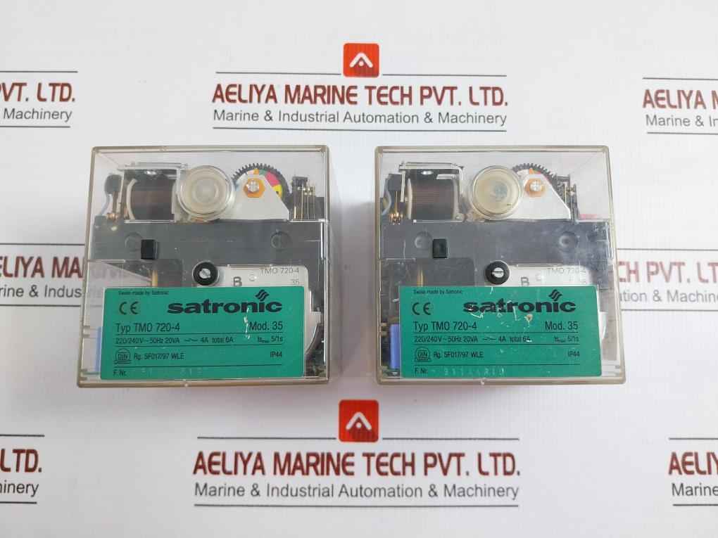 Tmo 720-4 Oil Burner Control Box Ip44 Satronic