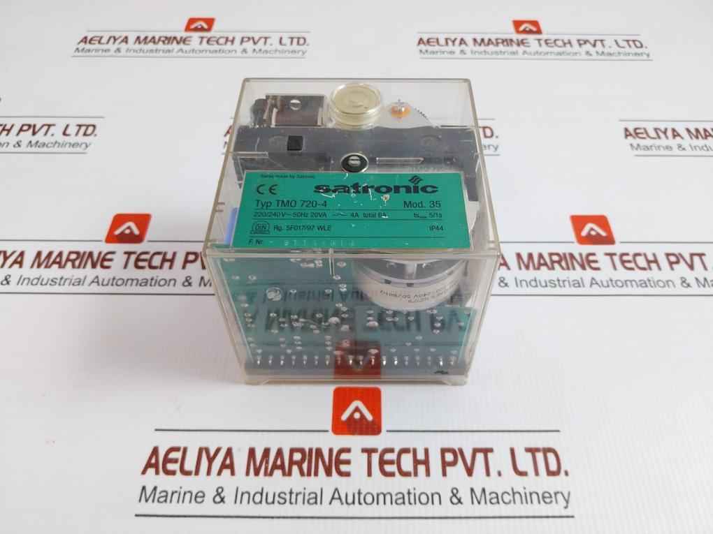 Tmo 720-4 Oil Burner Control Box Ip44 Satronic