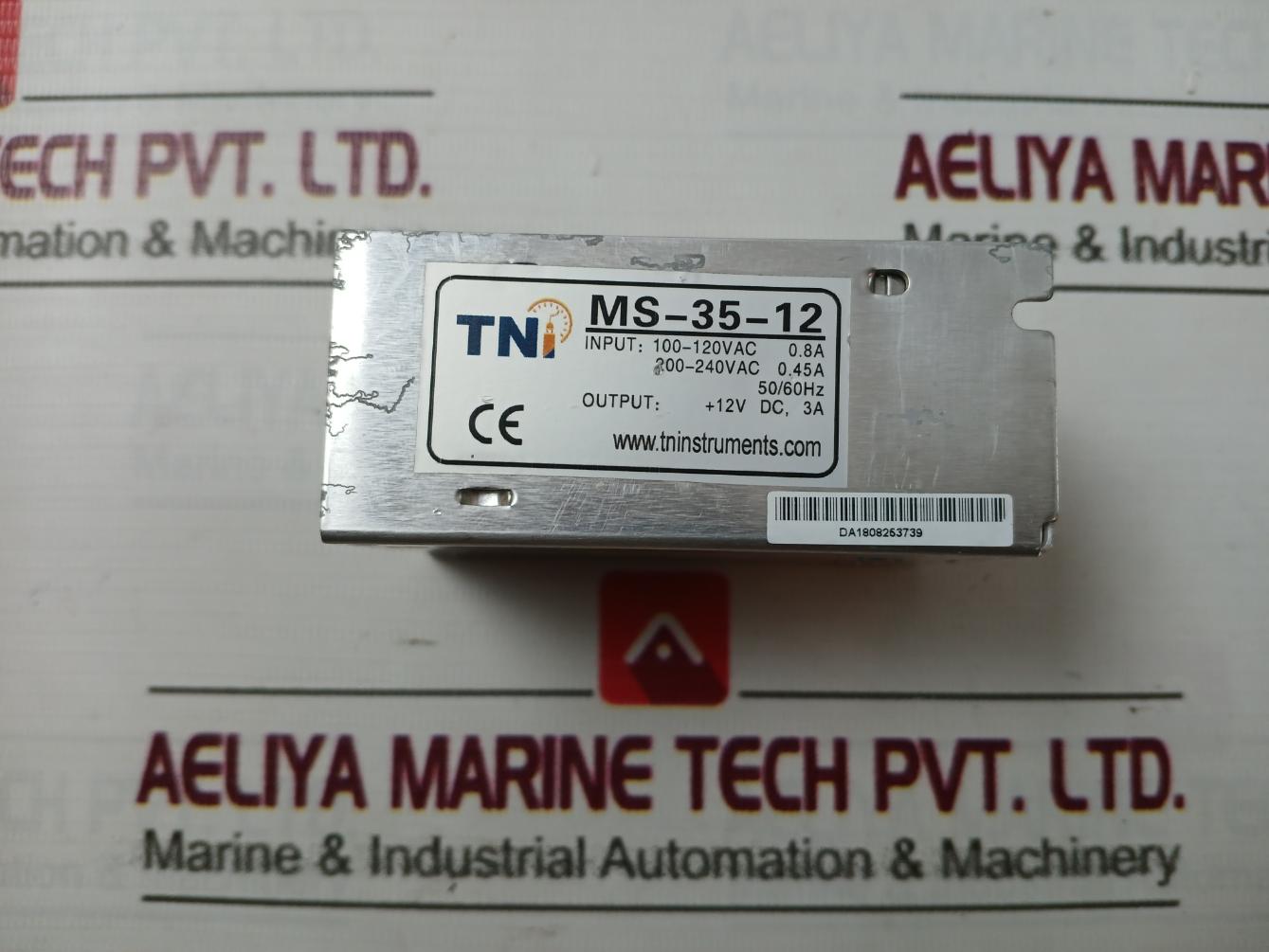 Tn Instruments Ms-35-12 Switching Mode Power Supply 100-120Vac 0.8A 50/60Hz