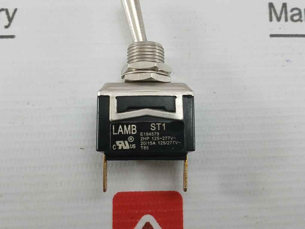 Toggle Switch 20/15A Vulcan Hart Part No. 00-340324-0001
