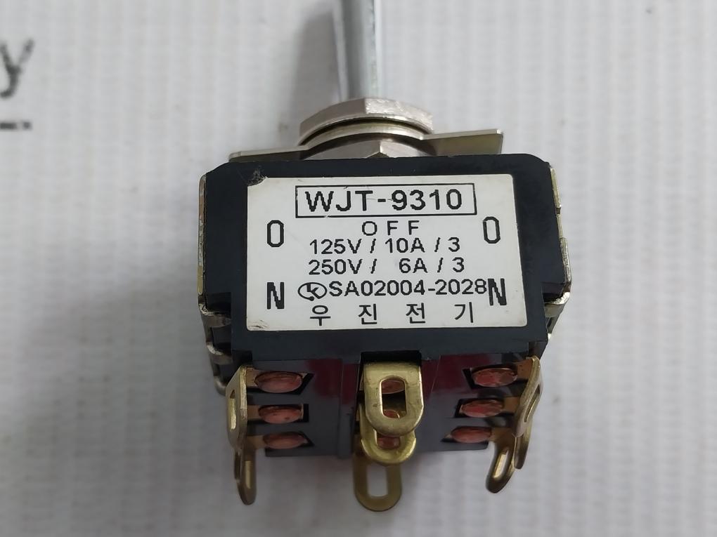Toggle Switch Wjt-9310 Woojin Electric 250V/6A/3