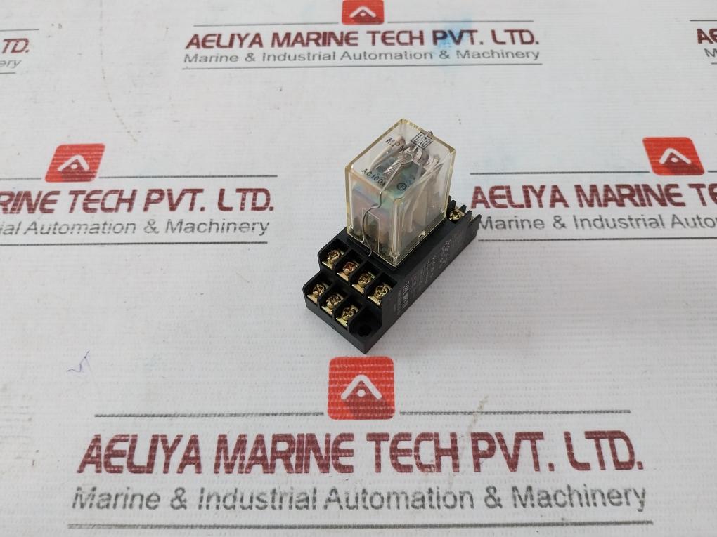 Tokyo Electric Mpm-100 General Purpose Relay With Base Ac100V Mpf-24