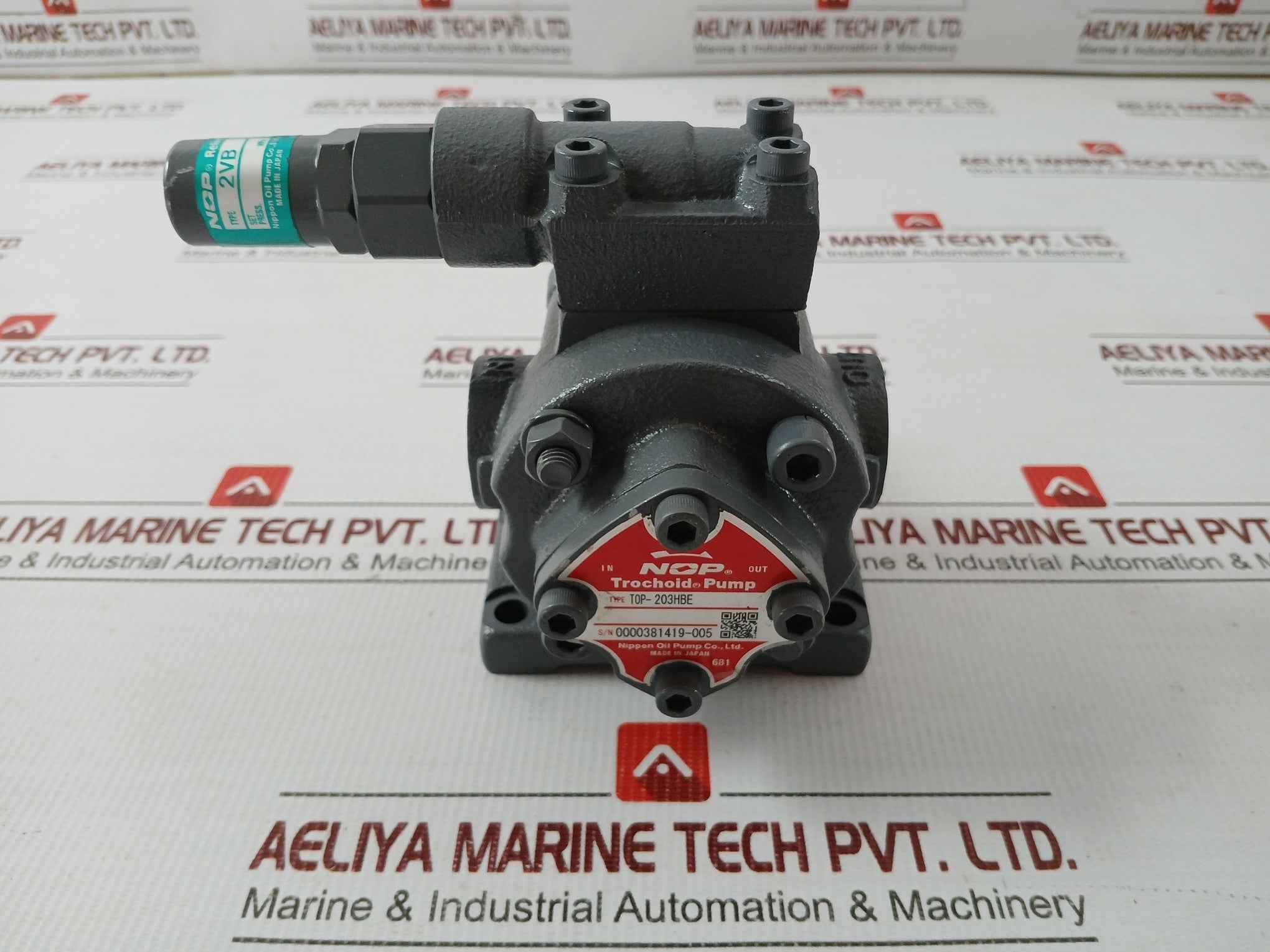 Top-203Hbe Nippon Oil Pump Trochoid Pump