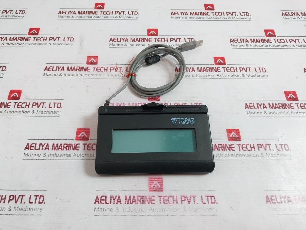 Topaz T-l462-hsb-r Signature Capture Pad Tl462Hm9A9138 6307955 1.5 Meter