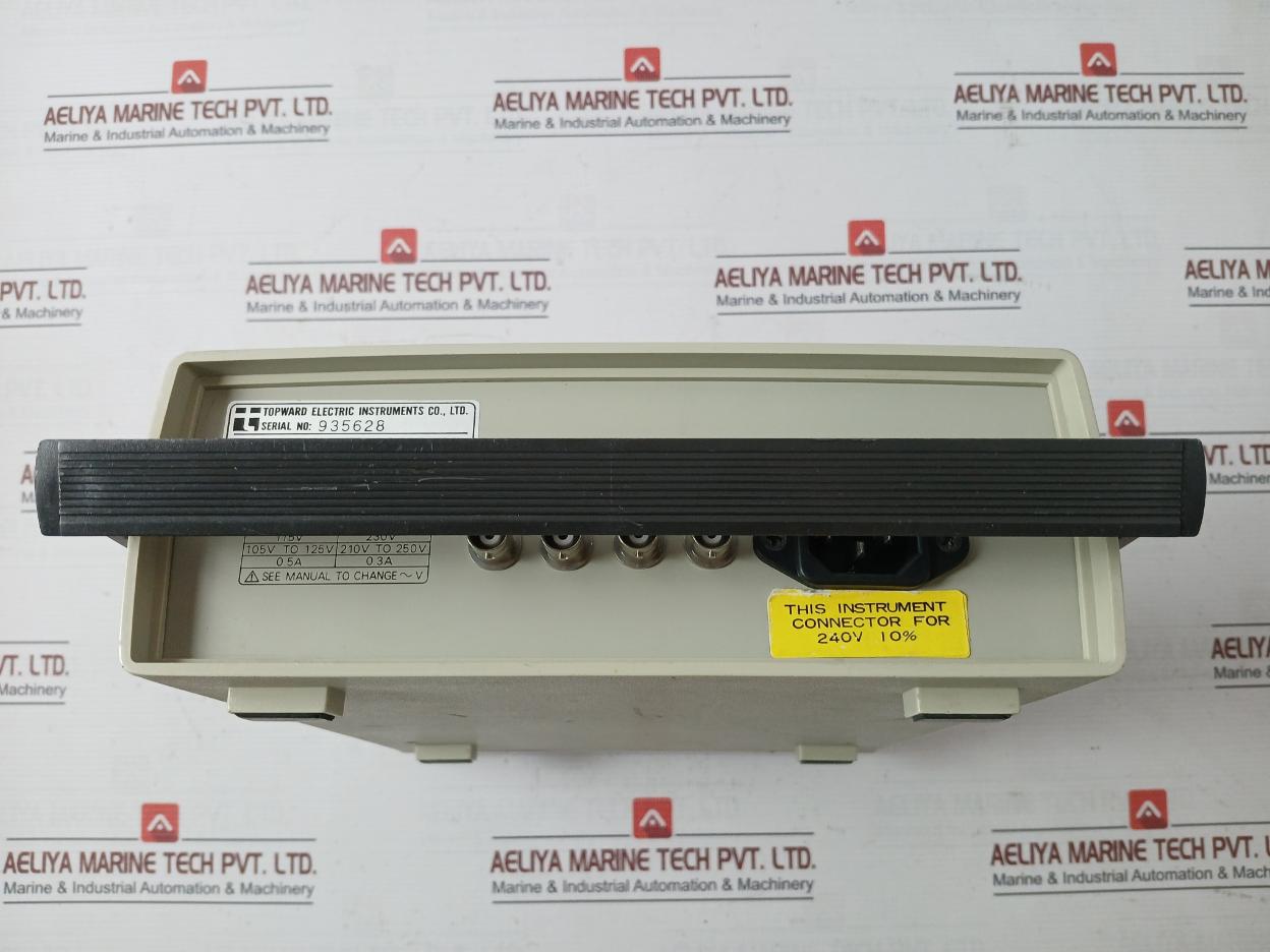 Topward 8115 Digital Sweep Function Generator Ame00035 18 Va Max 50-60Hz 0.3A