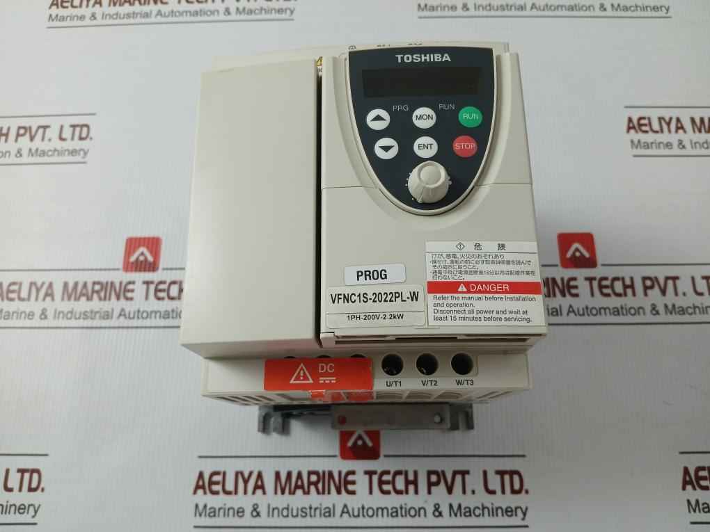 Toshiba 2.2Kw-4.1Kva-3Hp Vfd Transistor Inverter Vfnc1S-2022Pl-w