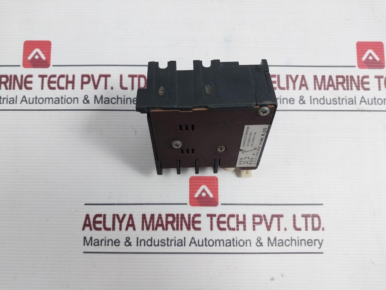 Toshiba R-20 Overload Relay Jem-1356Bs Ac 220V-3A Ac600V