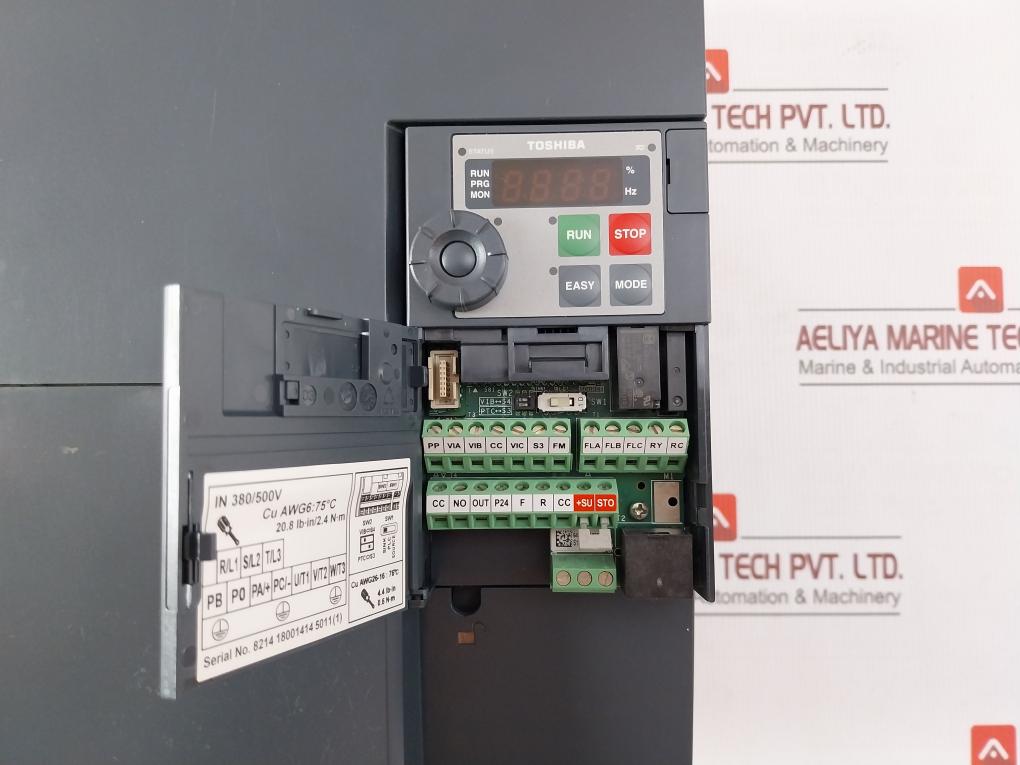 Toshiba Vfs15-4150Pl Variable Frequency Drive (Inverter) Vf-s15 15Kw-25Kva-20Hp