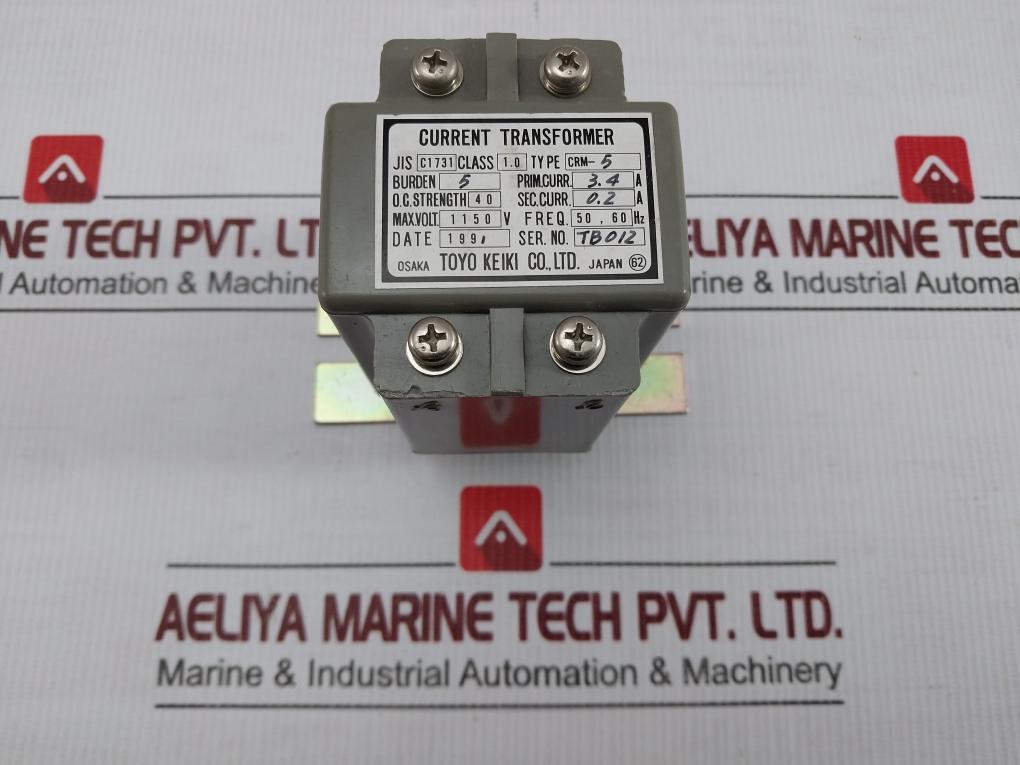 Toyo-Keiki-Current-Transformer-50-60Hz-1150V-Crm-5-207648-1