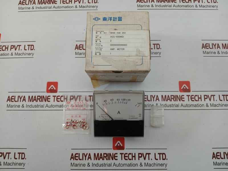 Toyo Keiki 120A/5A Ac Ammeter Acf-8