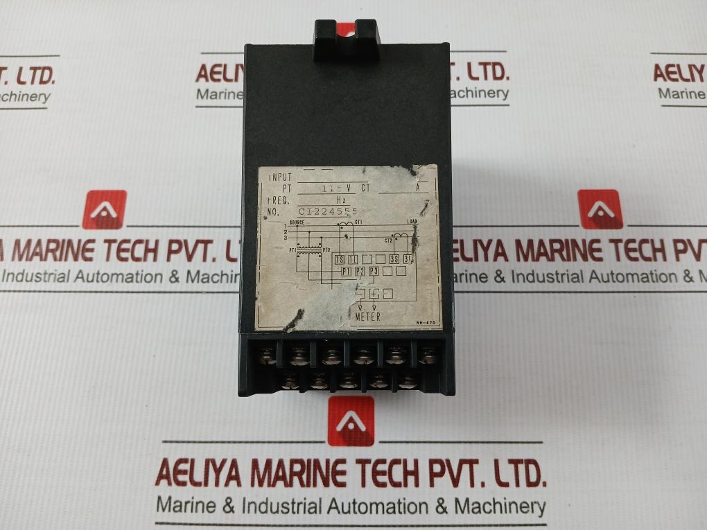 Toyo Keiki 3 Phase Watt Converter Erg-3