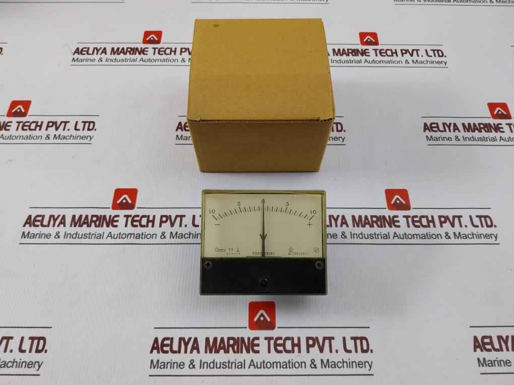 Toyo Keiki Dcf-10 Analog Panel Meter 