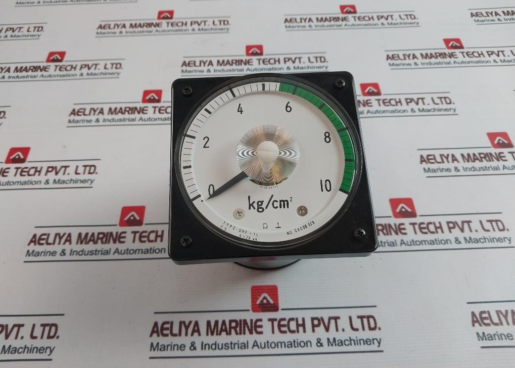 Toyo Keiki Dvf-11 Pressure Gauge 0-10 Kg/Cm2