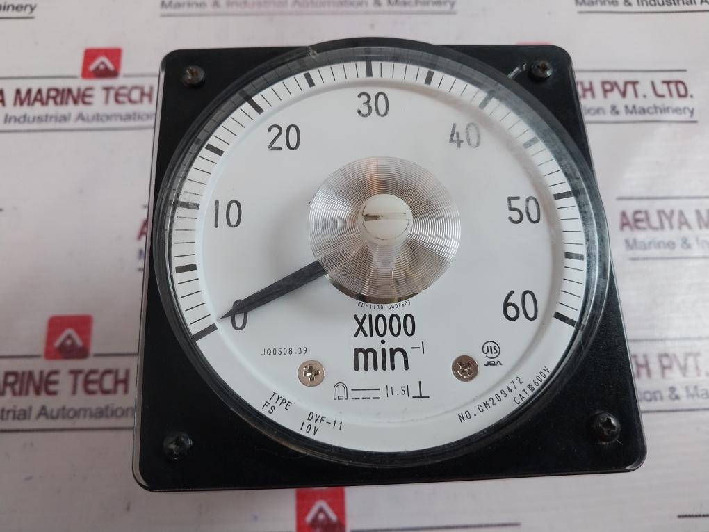 Toyo Keiki Dvf-11 Pressure Indicator Jq0508139