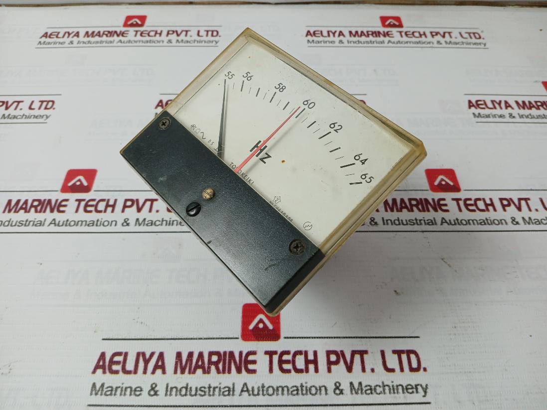 Toyo Keiki Fcf-12Nb Frequency Meter 115V 55-65Hz