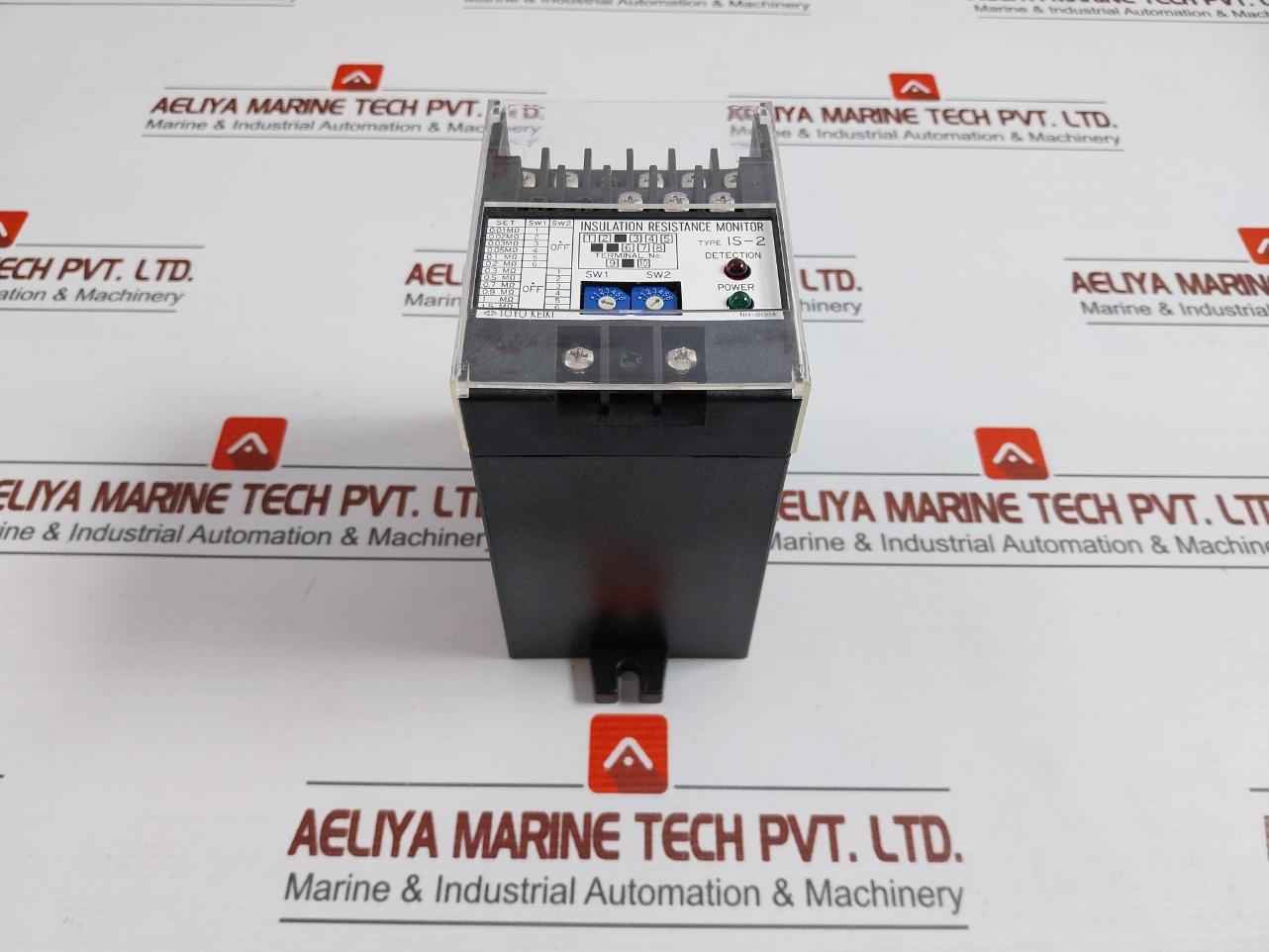 Toyo Keiki Is-2 Insulation Resistance Monitor Ac 200-230V 50/60Hz