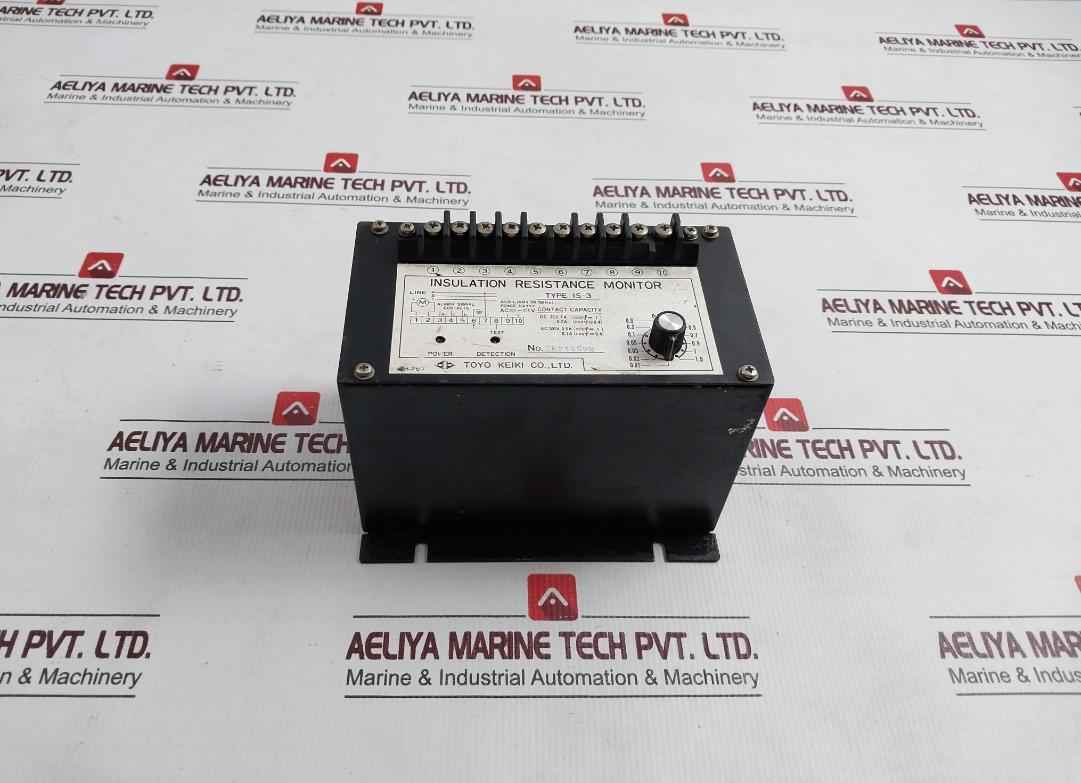 Toyo Keiki Is-3 Insulation Resistance Monitor Ac200-230V Ze215592 0.01-1.5M Ω