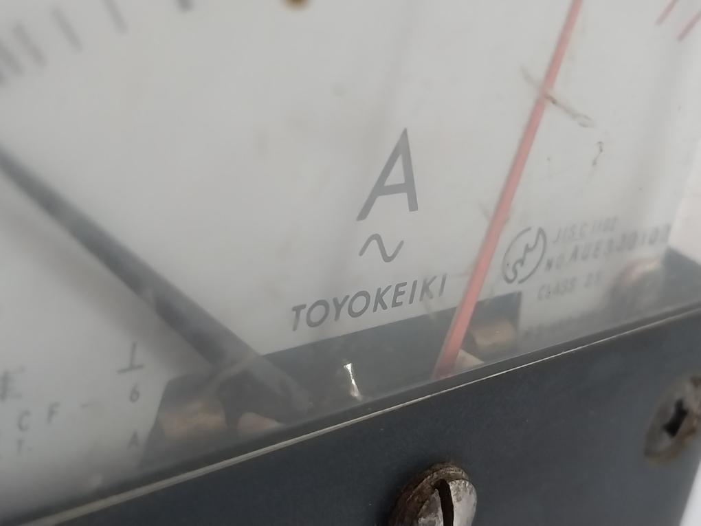 Jis C 1102 Analog Panel Ammeter Toyo Keiki 0 To 90 A