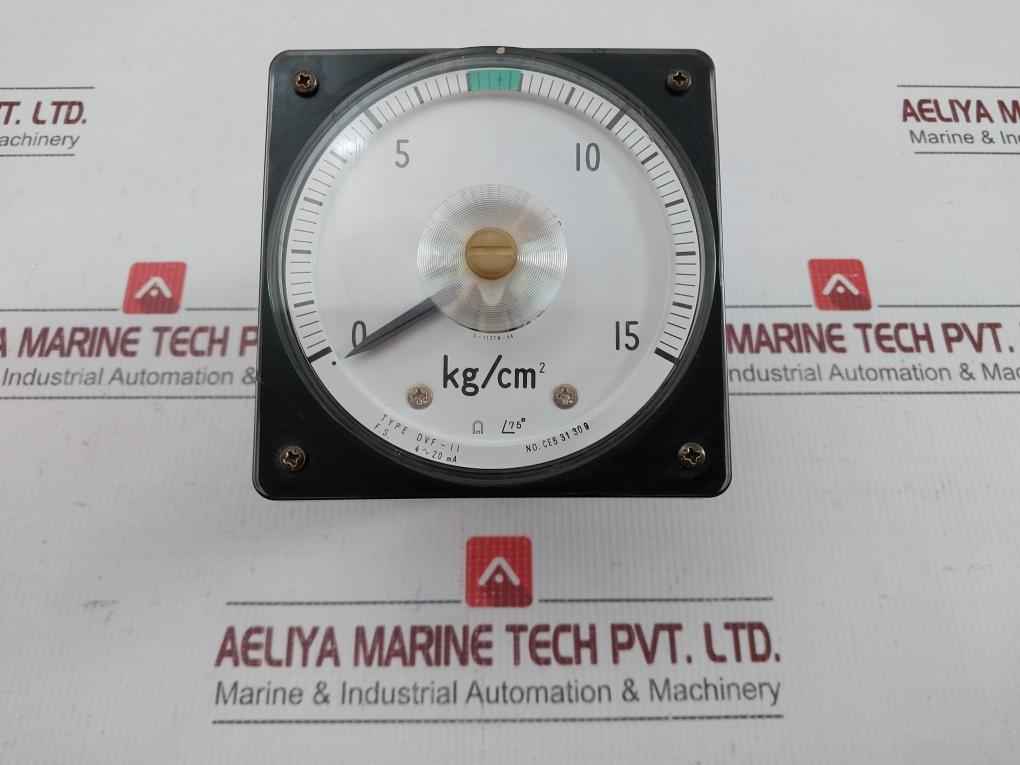 Toyo Keiki Pressure Indicator 0-15 Kg/Cm2, Dvf-11