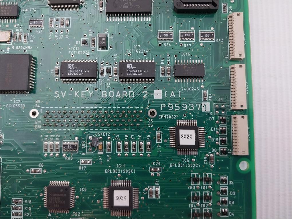 Toyo Sv-key Pcb Board - 2 (A) P959371