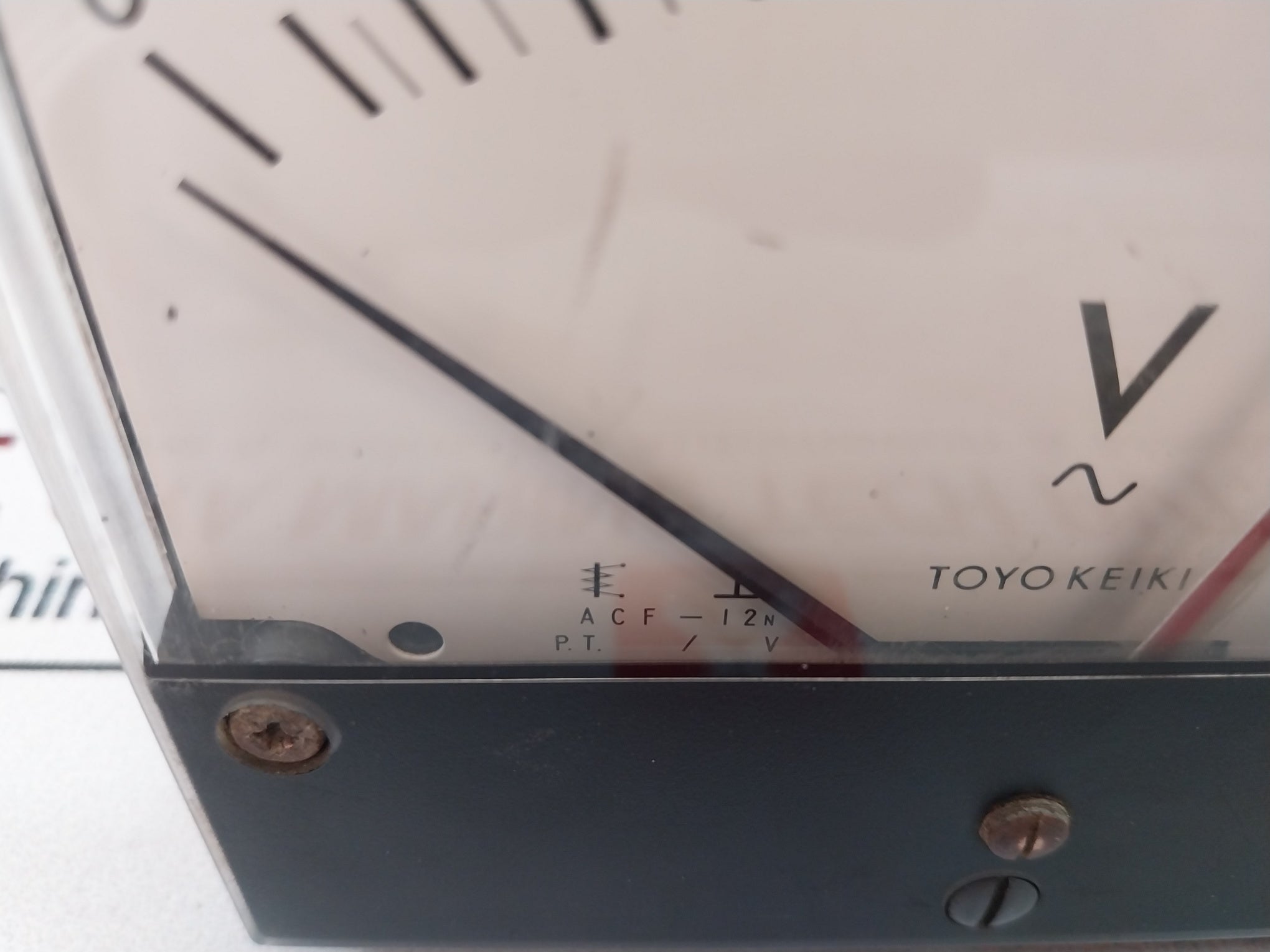 Toyo Keiki Acf-12N Volt Meter 0-150V Arb70629