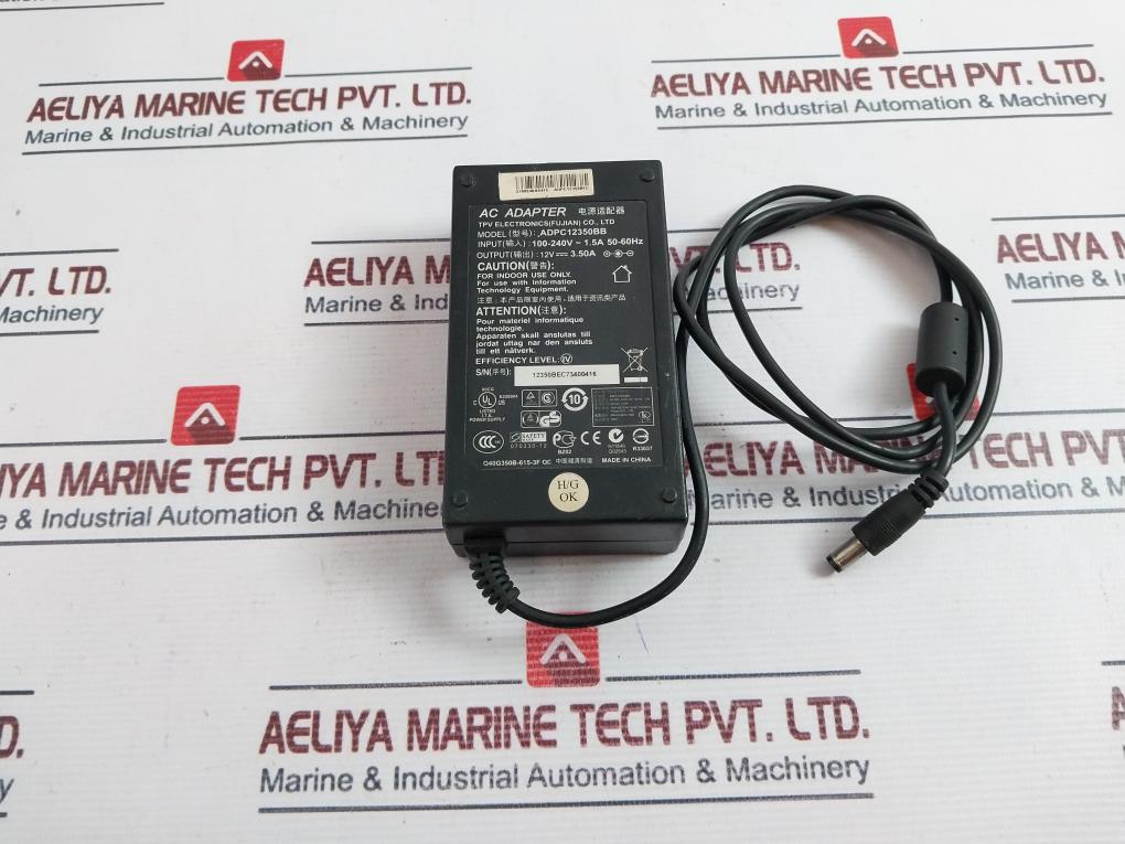 Tpv Electronics Xvga Box Gbs8219 W/ Ac Adpc12350Bb Adapter Set 50/60Hz