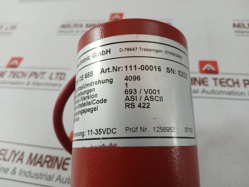 Tr Electronic 40-71°C 11-35Vdc Absolute Rotary Encoder Ce 65S