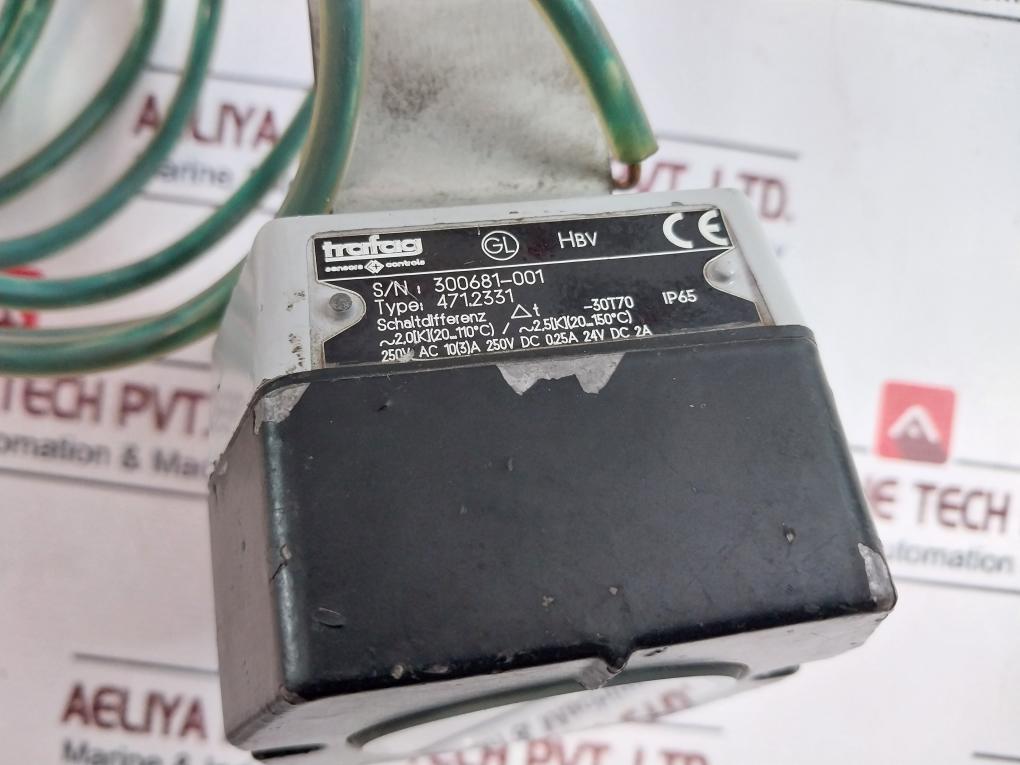 Trafag 471.2331 Thermostat Temperature Switch Ip65 250V