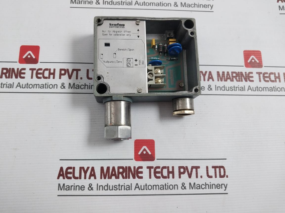 Trafag 8202 Pressure Transmitter 36V/15 Bar