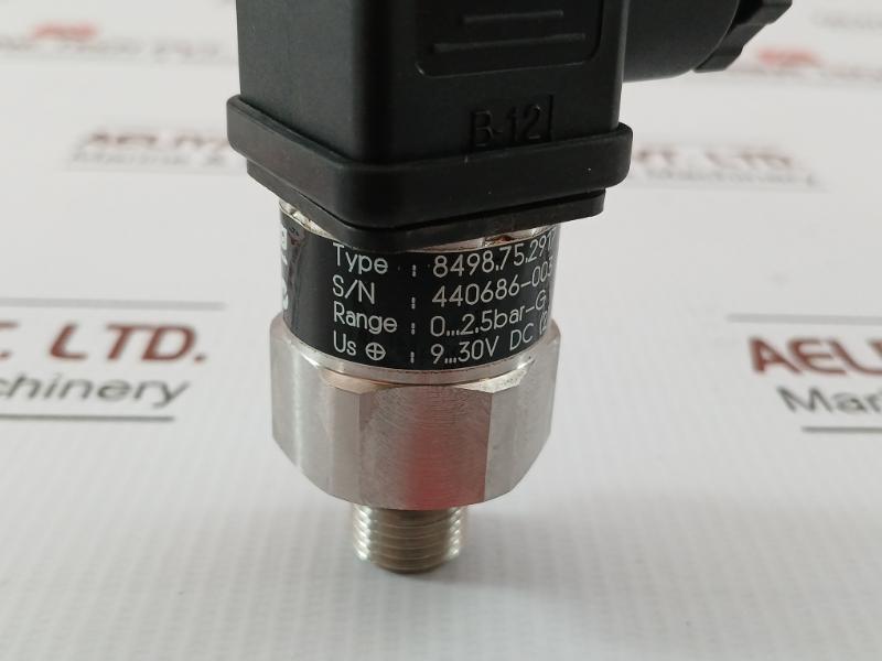Trafag Pressure Transmitter 8498.75.2917 6 Bar