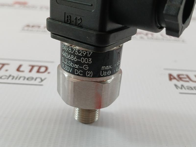 Trafag Pressure Transmitter 8498.75.2917 6 Bar