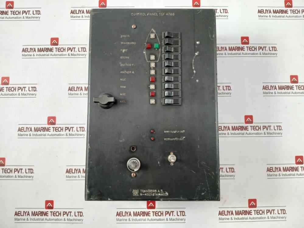 Tranberg Tef 4766 Control Panel