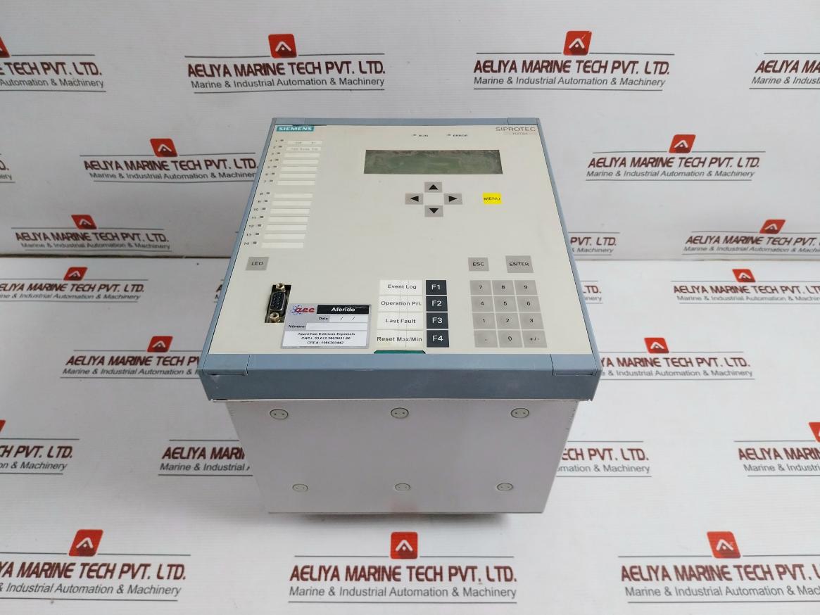 Transformer Differential Protection 7Ut6131-5Eb92-1Aa0-l0B/Ff 50-60Hz Siemens 115….230 V Ac
