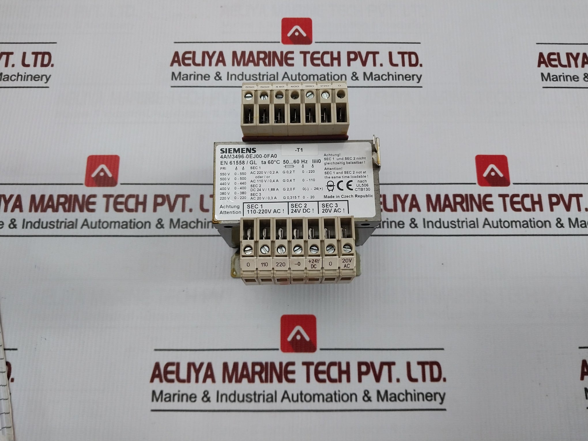 Transformer Siemens 4Am3496-0Ej00-0Fa0