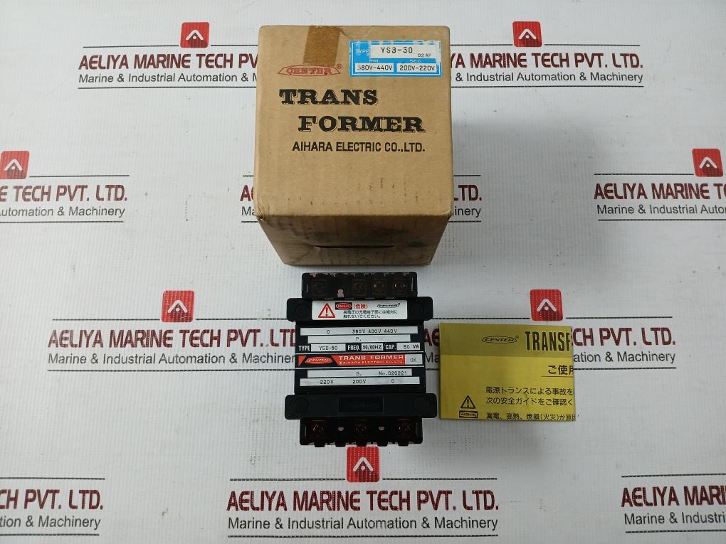 Transformer Ysb-50 Aihara Electric 50/60Hz
