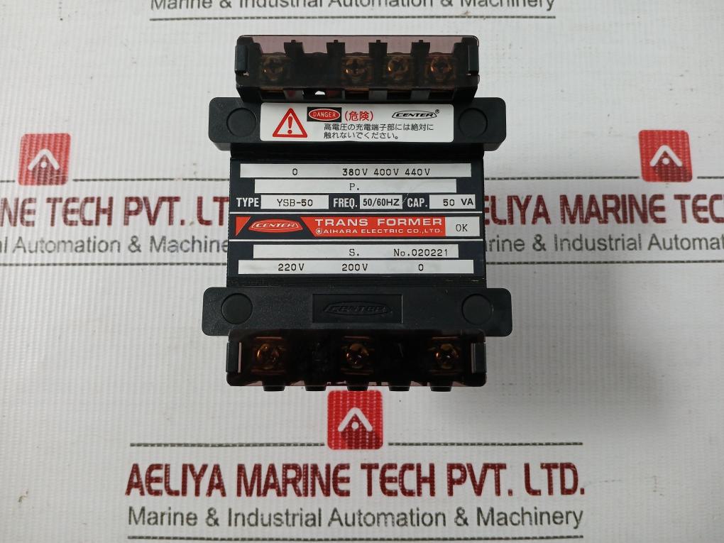 Transformer Ysb-50 Aihara Electric 50/60Hz