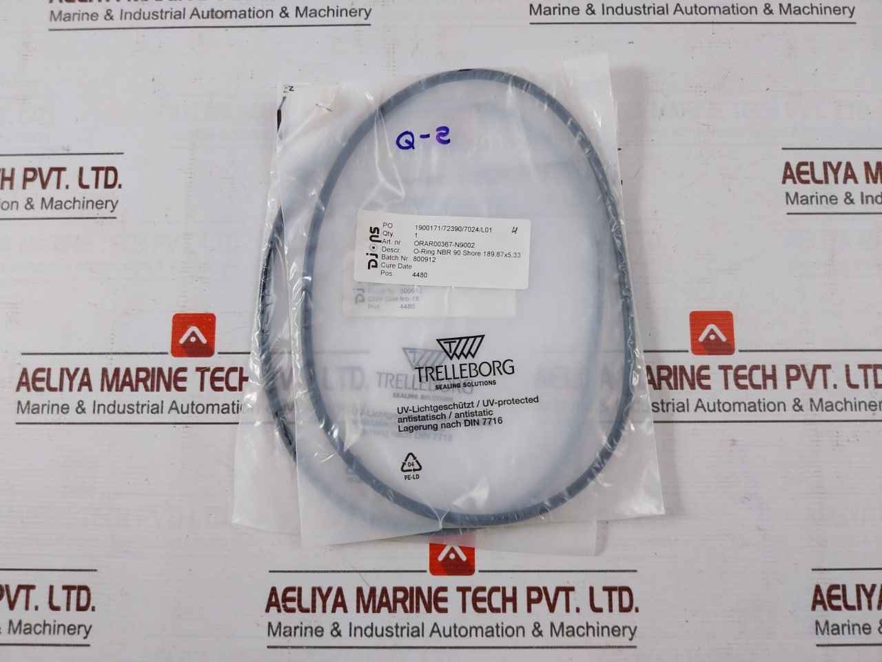 Trelleborg Orar00133-n9002 Seal Set For Drt Cylinder 480Mm/190Mm/15240Mm, Sk055