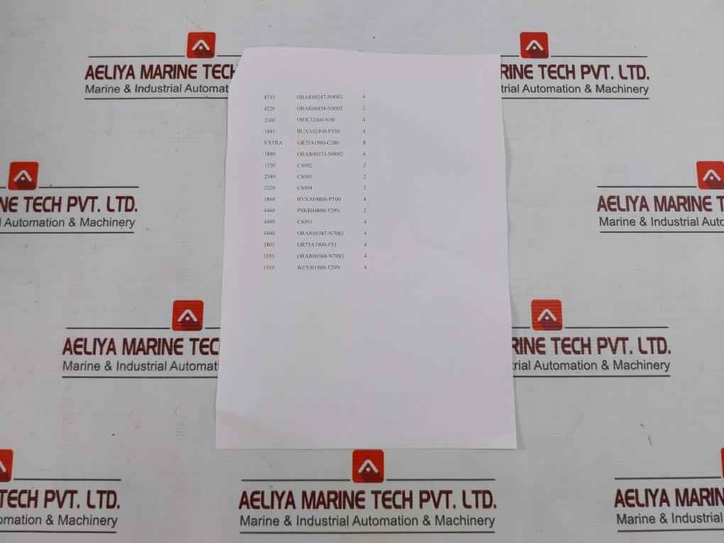 Trelleborg Orar00133-n9002 Seal Set For Drt Cylinder 480Mm/190Mm/15240Mm, Sk055