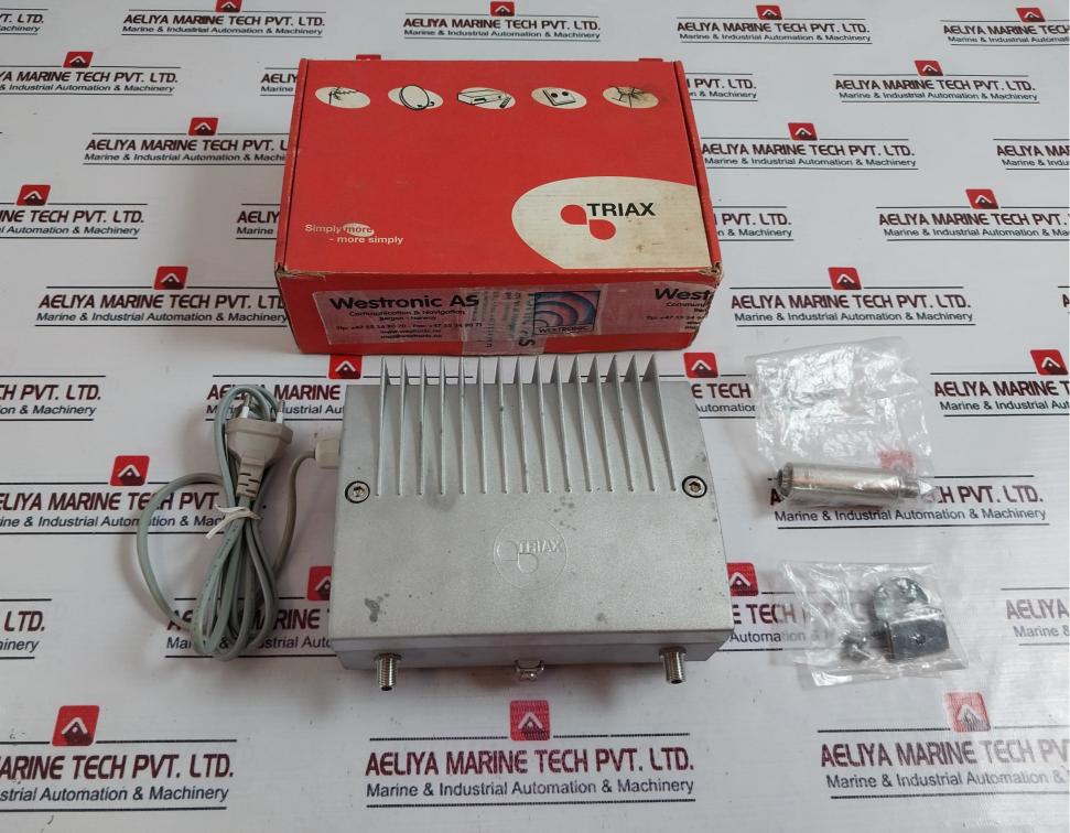 Triax Hfa 604, 862 Mhz Push Pull Amplifier 190-260Vac~ 50Hz/7.5W