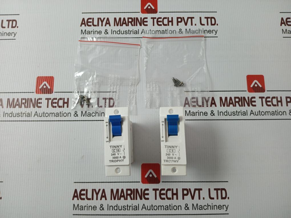 Trophy C 16 Miniature Circuit Breaker (Mcb) 240V 3000 A