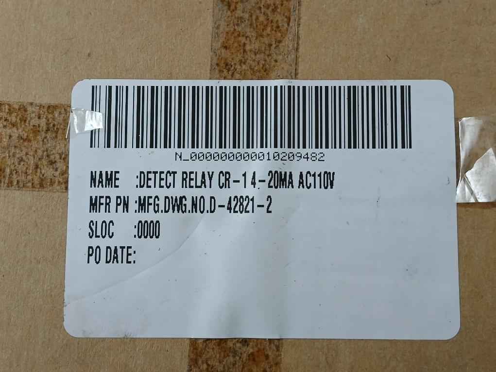 Tsuruga Cr-1 Detect Relay With Base Input Dc 4-20Ma D-42821-2 Fa-no60A