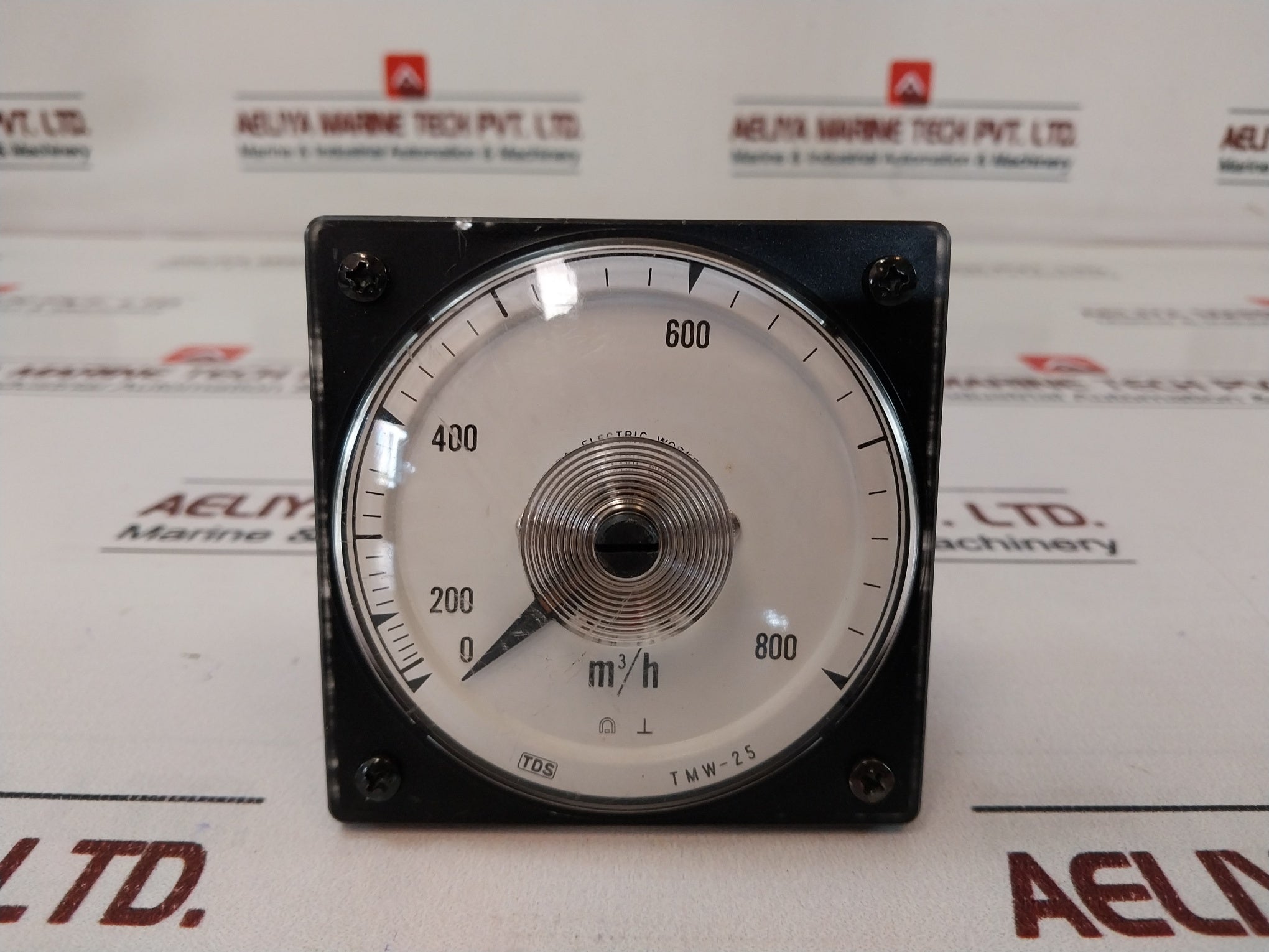 Tsuruga Electric Tmw-25 Amperage Panel Meter 1500V