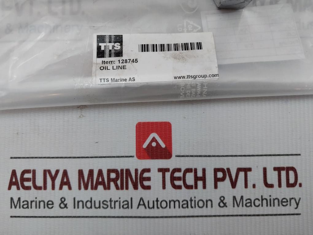 Tts Oil Line Pipe Assembly 128745