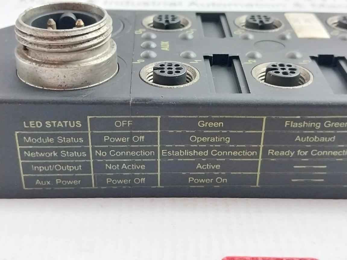 Turck Fdnp-s0808H-ww I/O Module 11-26 Vdc 100 Ma