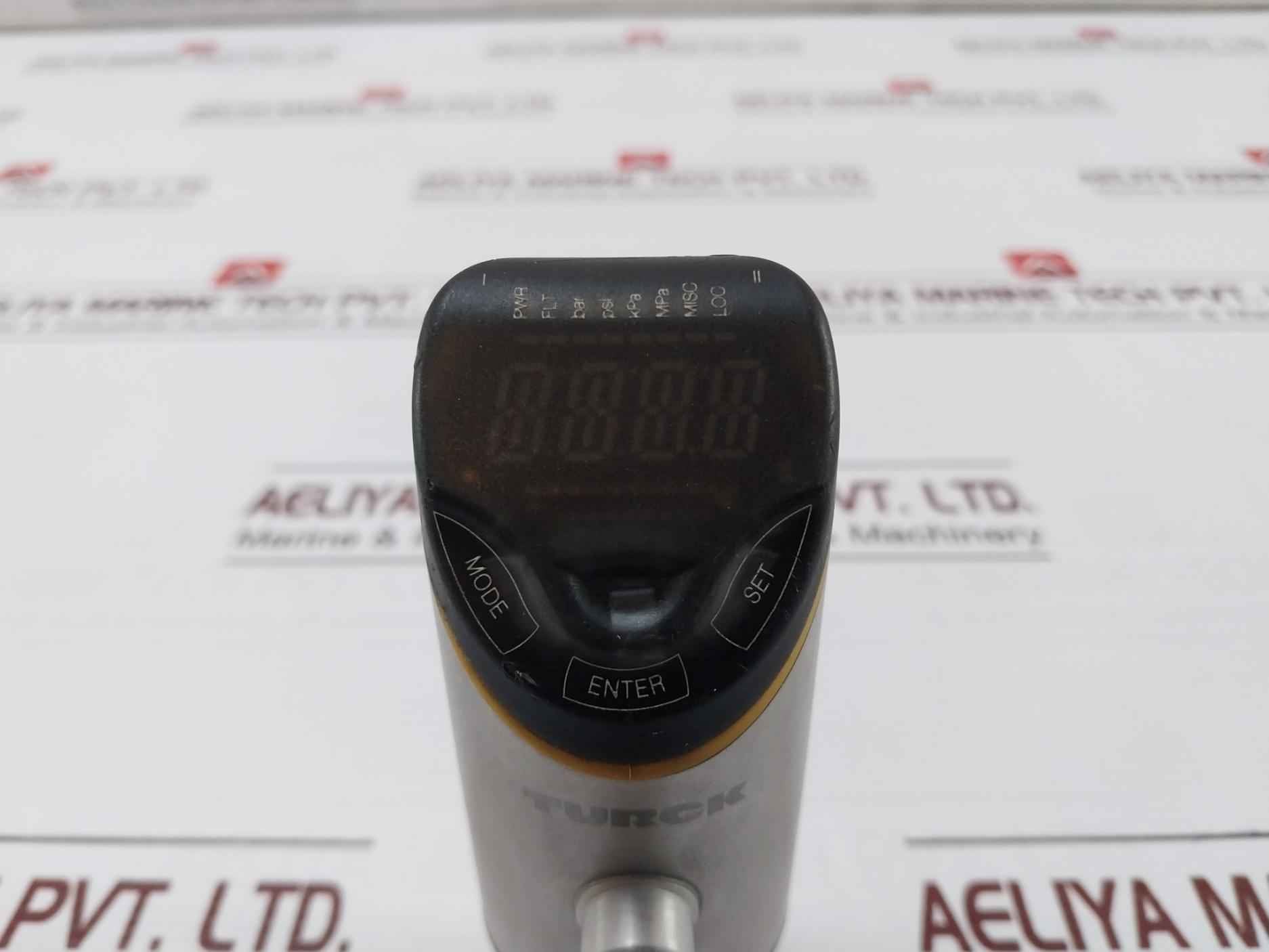 Turck Ps510-25V-01-li2Upn8-h1141 Pressure Sensor 140 Bar 24 Mm G1/4”